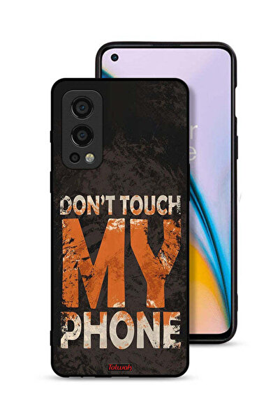 Tolwak غطاء حماية لهاتف OnePlus Nord 2 5G مكتوب عليه "لا تلمس هاتفي"