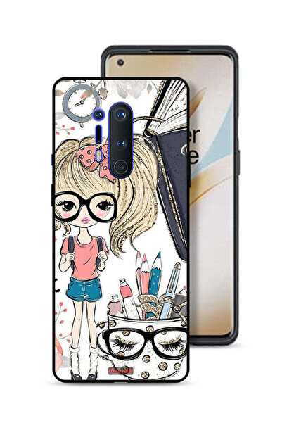 Tolwak غطاء حماية لهاتف OnePlus 8 Pro بتصميم فتاة وحيد القرن