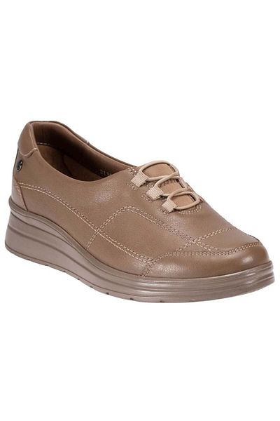 Forelli 21306-H Hefa Sand Women's Comfort Leather Shoes
