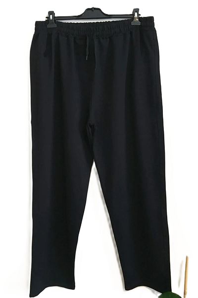 FUNSTYLE Women's Black Straight Leg Sweatpants