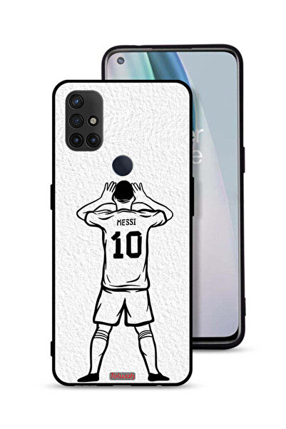 Tolwak غطاء حماية لهاتف OnePlus Nord N10 5G برسومات ميسي سكيتش
