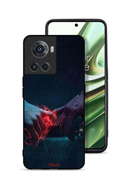 Tolwak غطاء حماية لهاتف OnePlus 10R 5G بطبعة "أيدي محترقة"