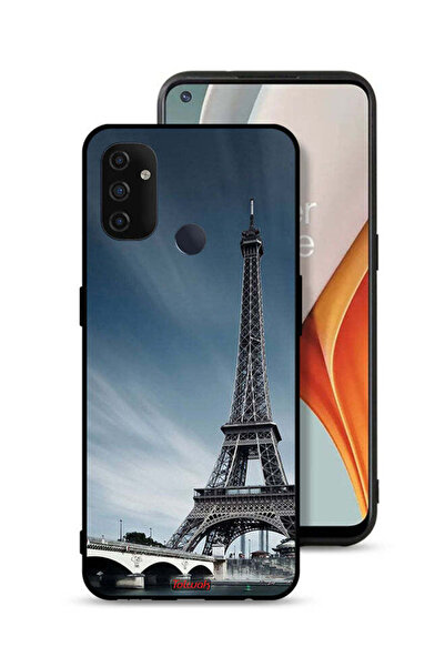 Tolwak غطاء حماية لهاتف OnePlus Nord N100 بتصميم برج إيفل
