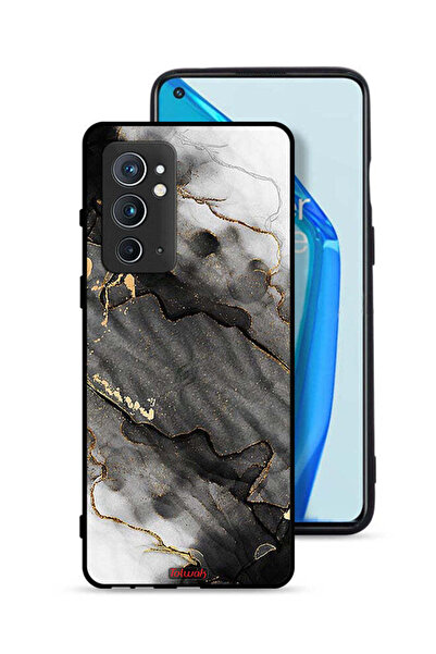 Tolwak غطاء حماية لهاتف OnePlus 9RT 5G بلون رخامي لامع