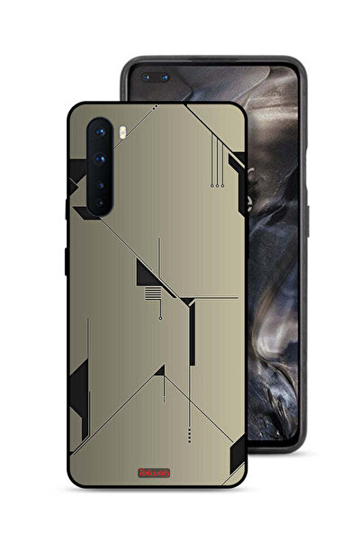 Tolwak غطاء حماية لهاتف OnePlus Nord بتصميم فني تجريدي بسيط