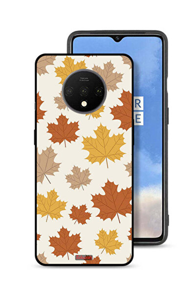 Tolwak غطاء حماية لهاتف OnePlus 7T بنقشة أوراق الخريف