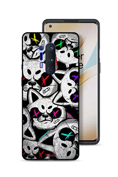 Tolwak غطاء حماية لهاتف OnePlus 8 Pro بطبعة قطط مارشميلو