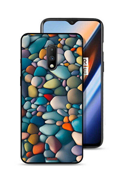 Tolwak غطاء حماية لهاتف OnePlus 7 بنمط تجريدي من الأحجار