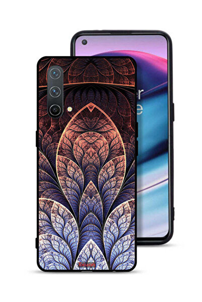Tolwak غطاء حماية OnePlus Nord CE 5G بتصميم زهور كسورية تجريدية