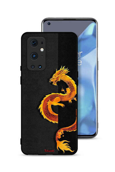 Tolwak غطاء حماية لهاتف OnePlus 9 Pro 5G برسومات فن التنين