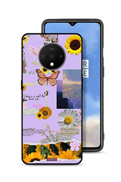 Tolwak غطاء حماية لهاتف OnePlus 7T بملصقات عباد الشمس الجميلة