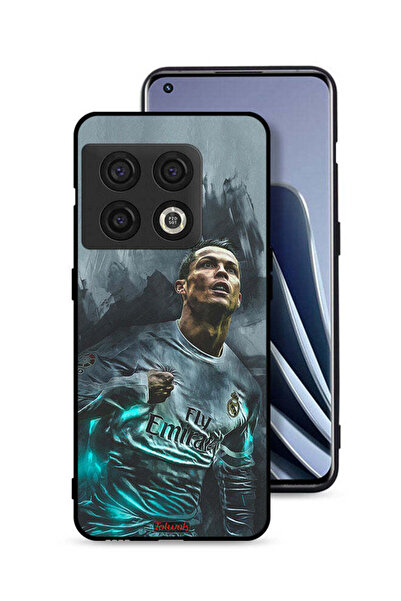Tolwak غطاء حماية لهاتف OnePlus 10 Pro 5G برسومات كريستيانو رونالدو