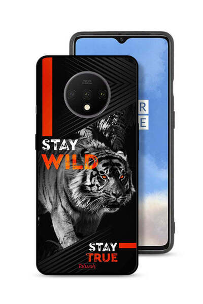 Tolwak غطاء حماية لهاتف OnePlus 7T - Stay Wild Stay True