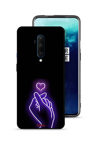 Tolwak OnePlus 7T Pro Protective Case Cover Snap Small Heart