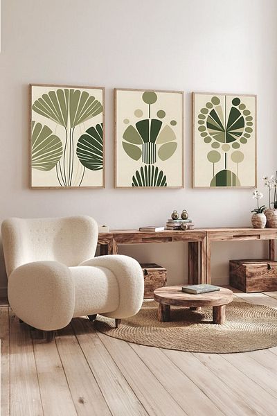Dekorsiahome 3 Piece Wooden Framed Living Room Hall Kitchen Table Set Admire