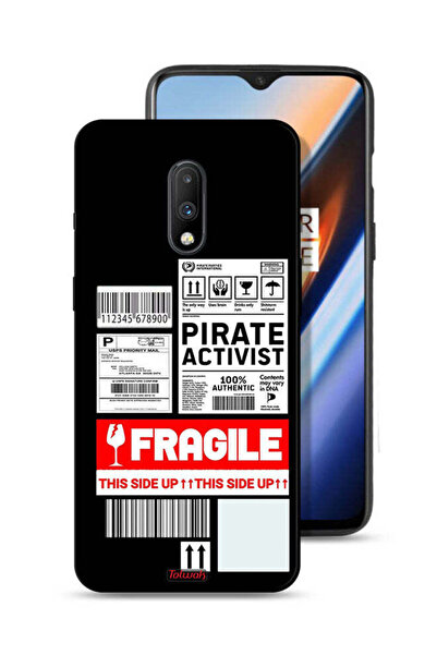 Tolwak غطاء حماية لهاتف OnePlus 7 - ملصق ناشط خاص قابل للكسر