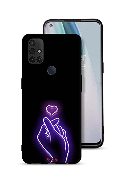 Tolwak غطاء حماية لهاتف OnePlus Nord N10 5G بتصميم قلب صغير