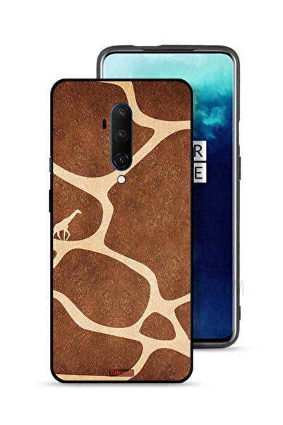 Tolwak OnePlus 7T Pro Protective Case Cover Giraffe Skin