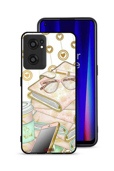Tolwak OnePlus Nord CE 2 5G Protective Case Cover Glasses On Books
