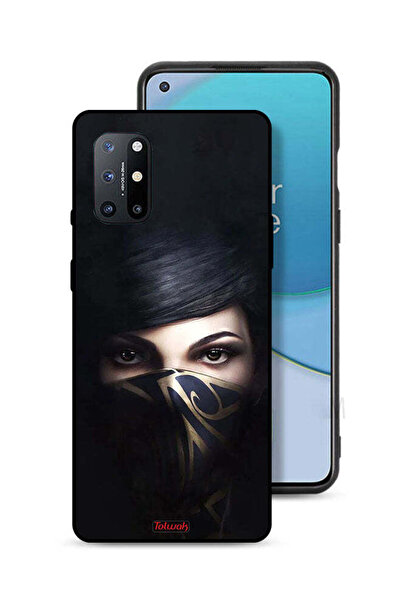 Tolwak غطاء حماية لهاتف OnePlus 8T Plus 5G بنقشة فتاة محجبة
