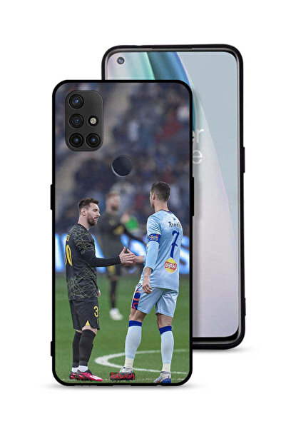 Tolwak غطاء حماية لهاتف OnePlus Nord N10 5G ميسي ورونالدو