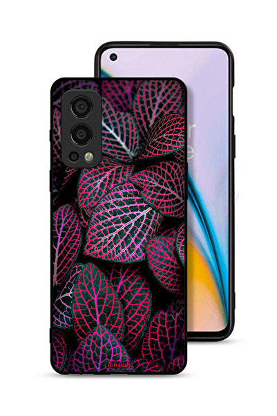 Tolwak غطاء حماية لهاتف OnePlus Nord 2 5G بنقشة أوراق سالجا