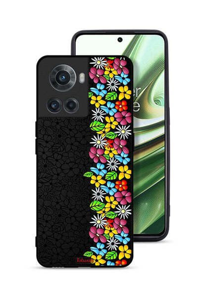 Tolwak غطاء حماية لهاتف OnePlus 10R 5G بنقشة زهور