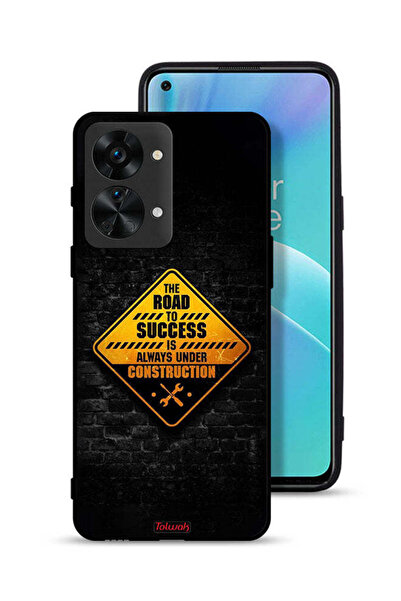 Tolwak غطاء حماية لهاتف OnePlus Nord 2T 5G الطريق إلى النجاح دائمًا قيد الإنشاء