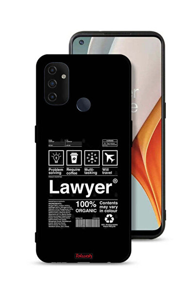 Tolwak غطاء حماية لهاتف OnePlus Nord N100 بملصق محامٍ