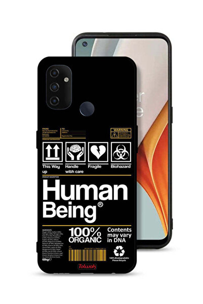 Tolwak غطاء حماية لهاتف OnePlus Nord N100 بملصق إنسان