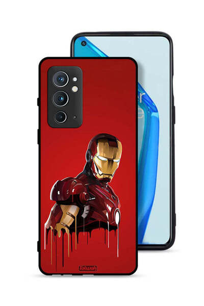 Tolwak غطاء حماية لهاتف OnePlus 9RT 5G برسومات الرجل الحديدي