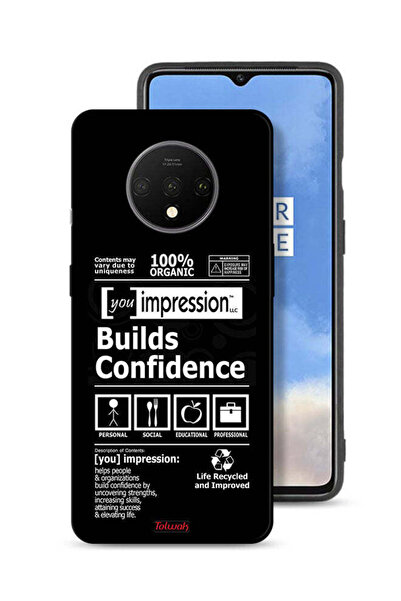 Tolwak غطاء حماية لهاتف OnePlus 7T - ملصق يعزز الثقة