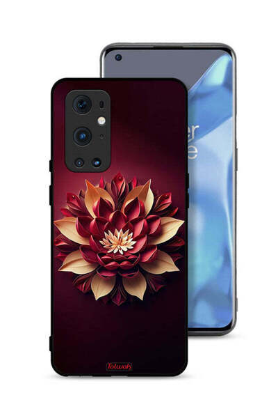 Tolwak غطاء حماية لهاتف OnePlus 9 Pro 5G بتصميم تجريدي زهري