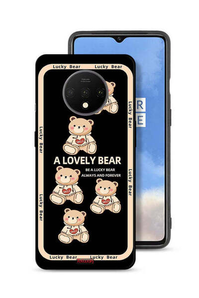 Tolwak غطاء حماية لهاتف OnePlus 7T بتصميم دب جميل