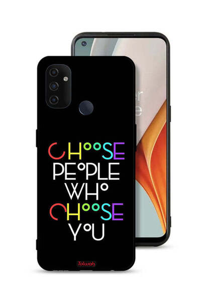 Tolwak غطاء حماية لهاتف OnePlus Nord N100 اختر الأشخاص الذين يختارونك