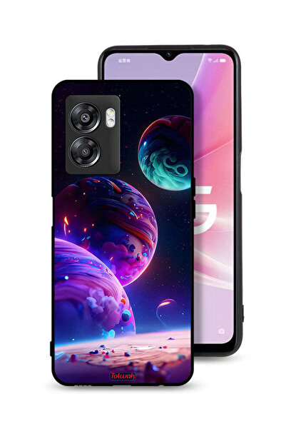 Tolwak غطاء حماية لهاتف OnePlus Nord N300 بنمط كوكبي