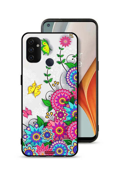 Tolwak غطاء حماية لهاتف OnePlus Nord N100 بزهور ماندالا