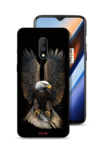 Tolwak غطاء حماية لهاتف OnePlus 7 بتصميم أجنحة النسر المنتشر