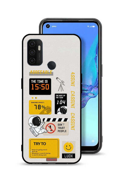 Tolwak غطاء حماية لهاتف Oppo A53 4G لا تثق بالناس