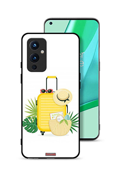 Tolwak غطاء حماية لهاتف OnePlus 9 5G، فن رقمي صيفي