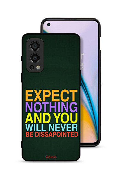 Tolwak OnePlus Nord 2 5G Protective Case Cover Expect Nothing And You Will Ne...