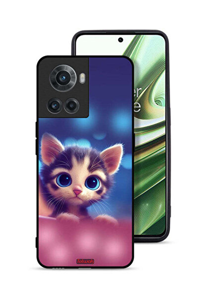 Tolwak غطاء حماية لهاتف OnePlus 10R 5G بتصميم قطة صغيرة