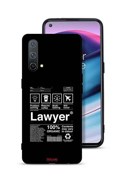 Tolwak غطاء حماية لهاتف OnePlus Nord CE 5G بملصق محامٍ