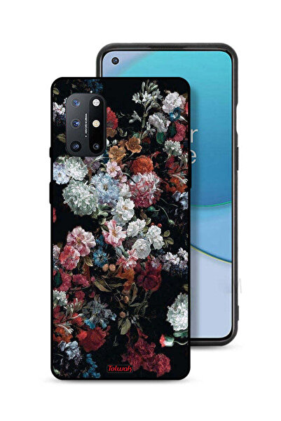 Tolwak غطاء حماية لهاتف OnePlus 8T 5G بنقشة ورود عتيقة