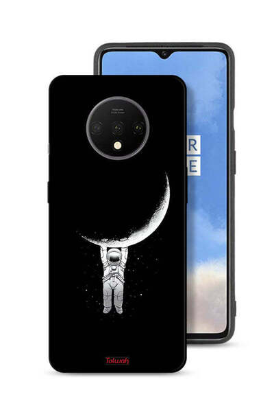 Tolwak OnePlus 7T Protective Case Cover Hanging From Moon