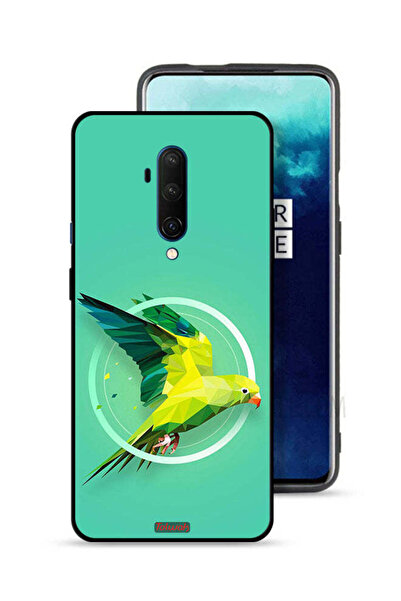Tolwak غطاء حماية لهاتف OnePlus 7T Pro بتصميم فن تجريدي ببغاء