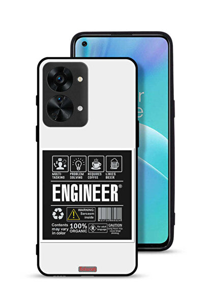 Tolwak غطاء حماية لهاتف OnePlus Nord 2T 5G، ملصق مهندس