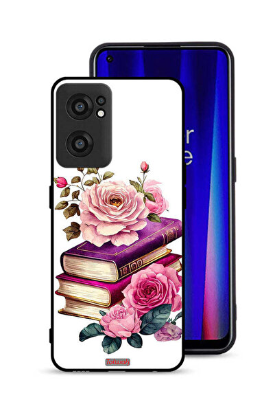 Tolwak OnePlus Nord CE 2 5G Protective Case Cover Roses And Books