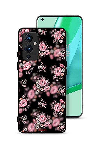 Tolwak غطاء حماية لهاتف OnePlus 9 5G بنقشة زهور بورتريه