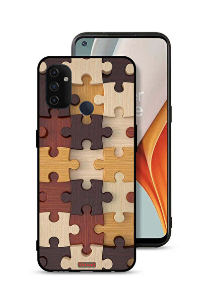 Tolwak غطاء حماية لجهاز OnePlus Nord N100 بنمط خشبي